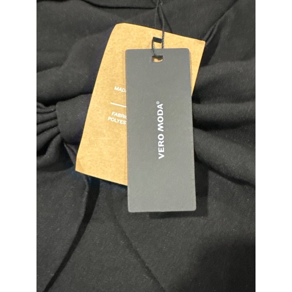 Vero Moda Women's Black Mini Skirt With Bow 10 - Picture 5 of 6